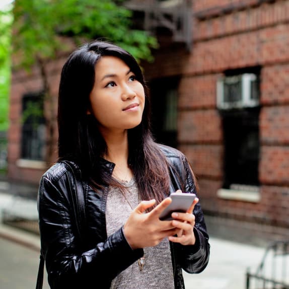 Tenant browsing rental listings